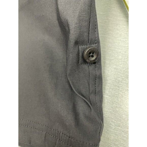 Eddie Bauer Ladies' Cargo Shorts BLACK Size 10  Lightweight Pocket With Zipper - Picture 6 of 11